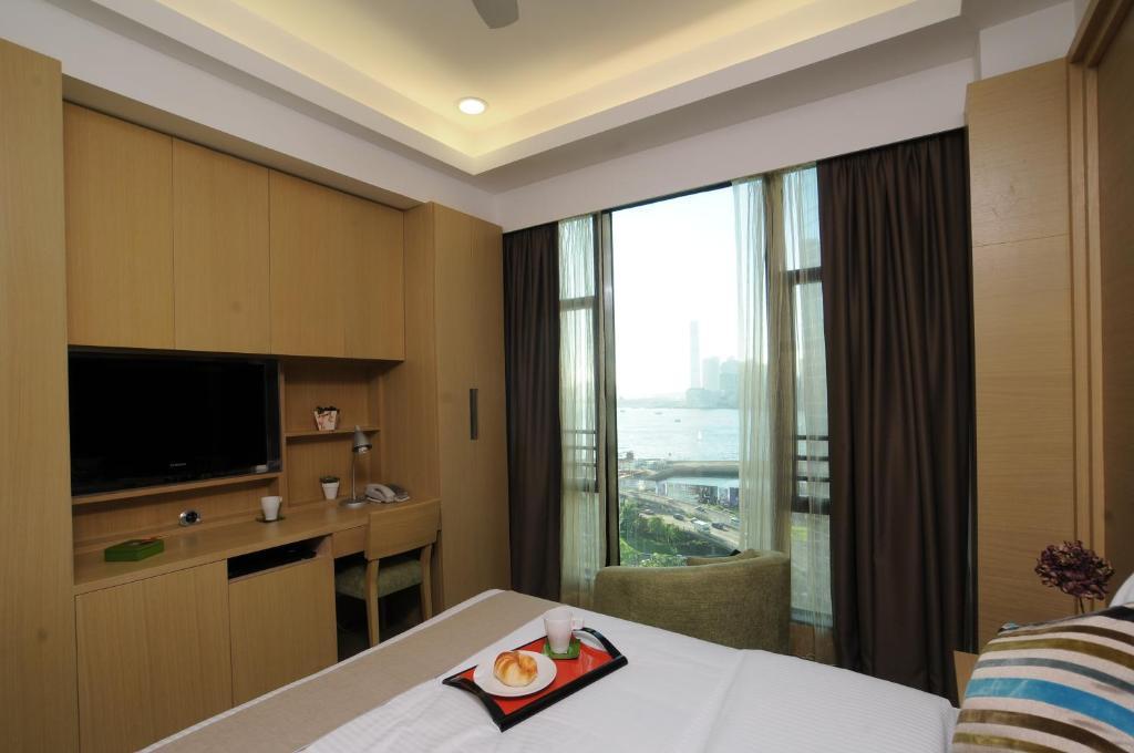 Causeway Corner Aparthotel Hongkong Szoba fotó